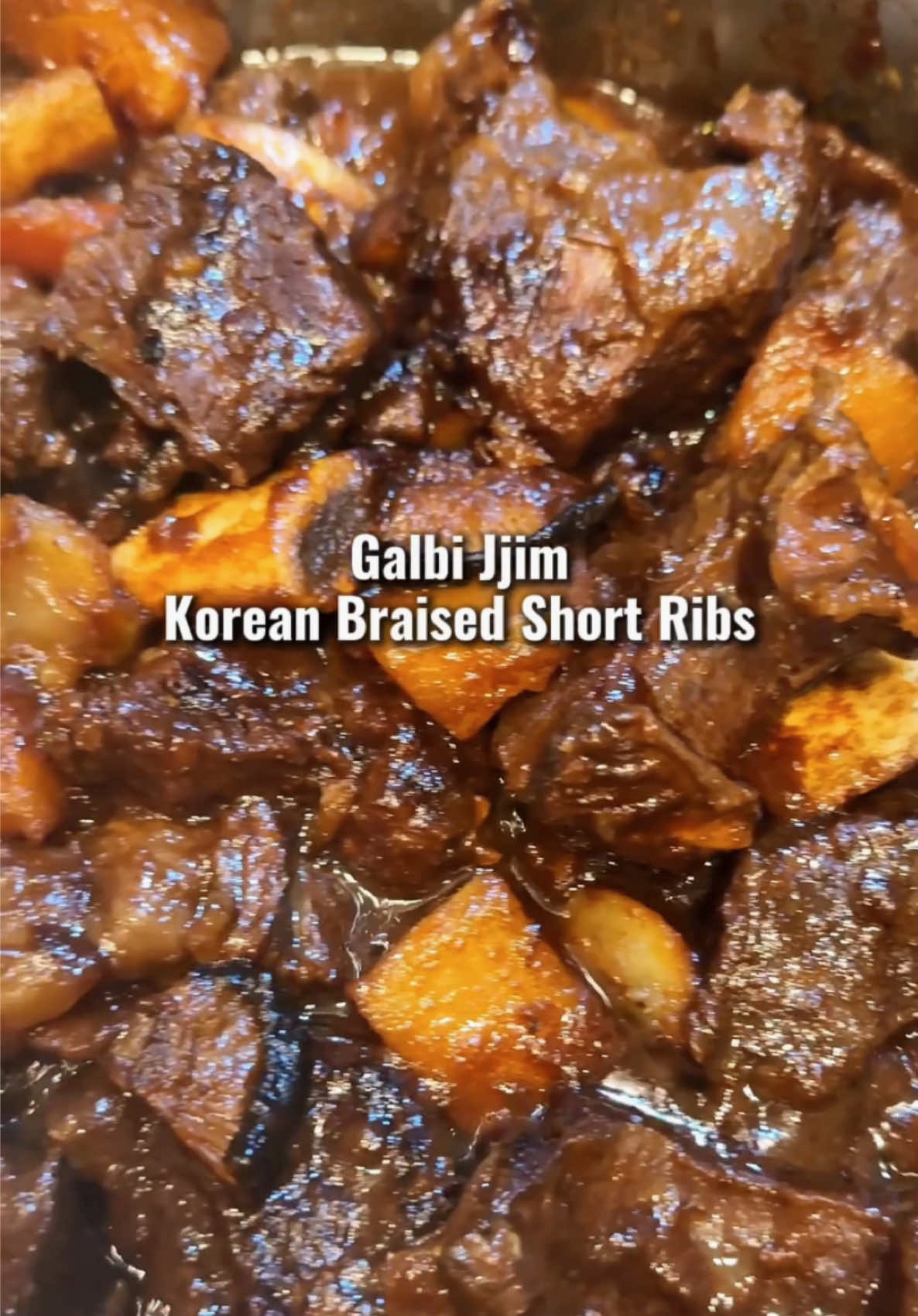 Galbi Jjim (Korean Braised Short Ribs)