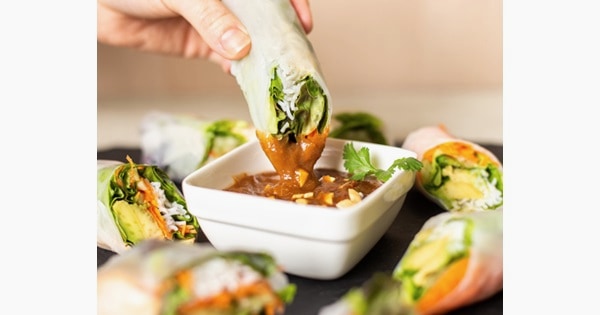 Hoisin Peanut Dipping Sauce for Spring Rolls