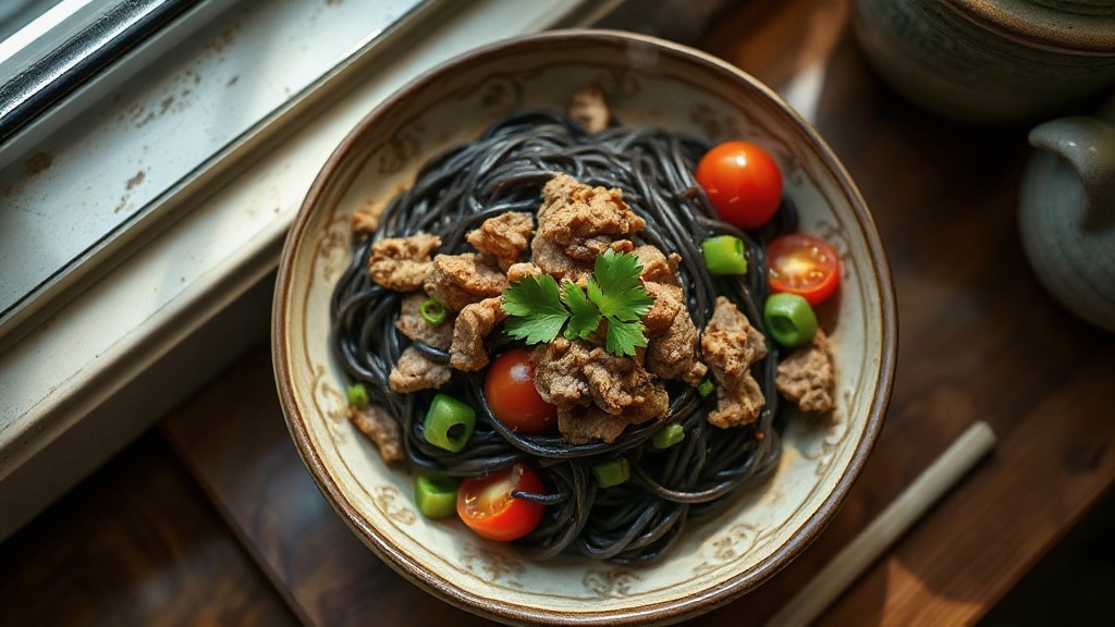 Korean Black Bean Noodles