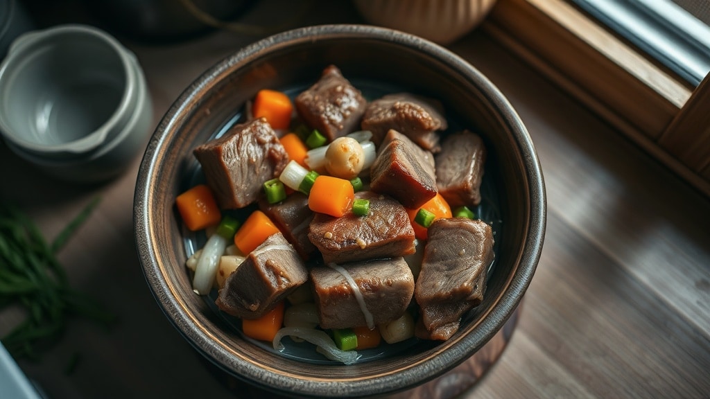 Pork Butt Shabu with Veggies