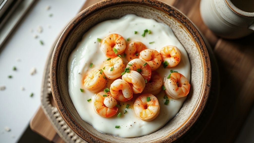 Savory Shrimp and Egg Breakfast