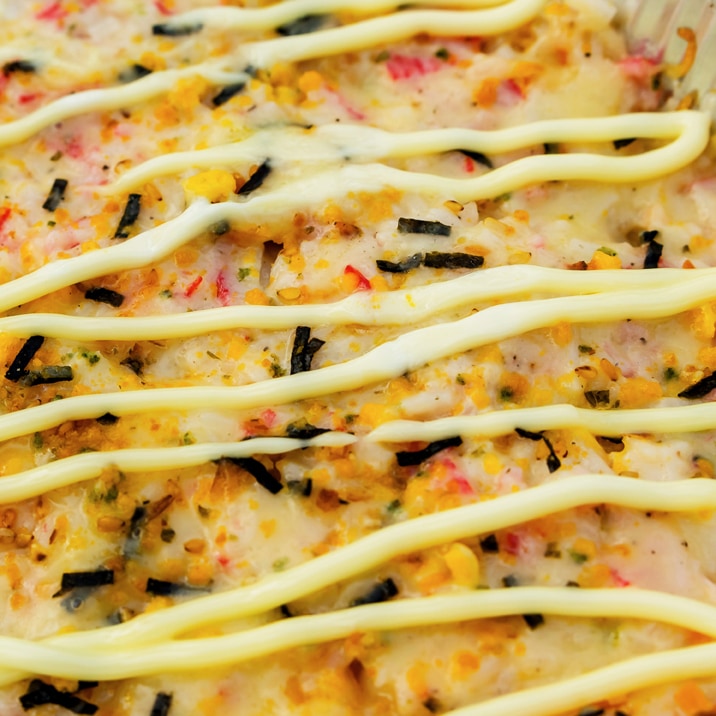Seafood Bake with Seaweed