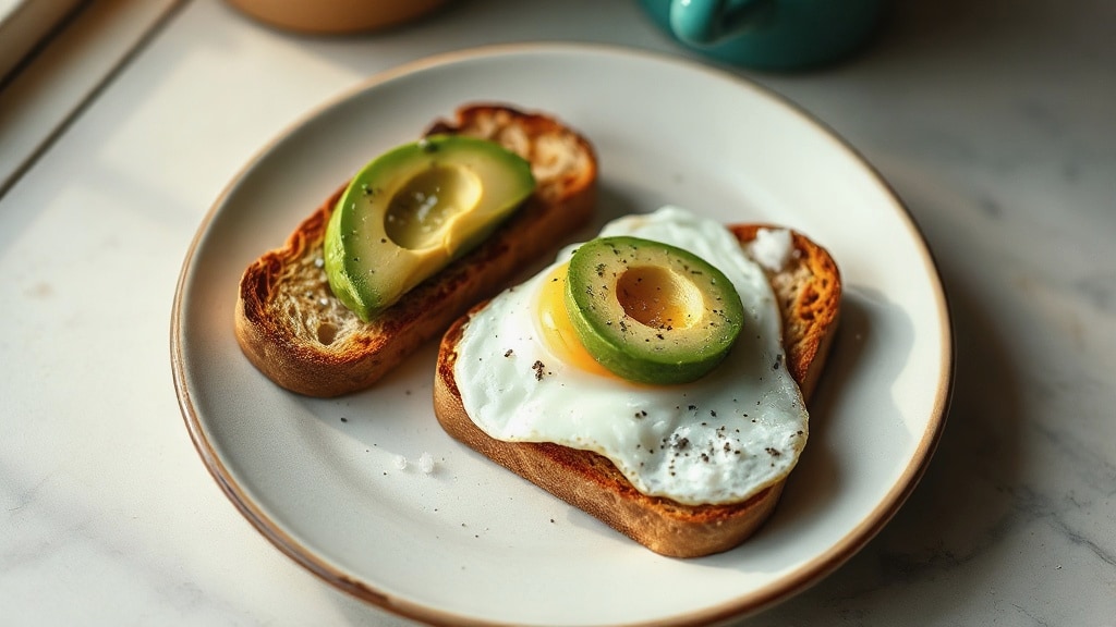 Egg and Avocado Toast