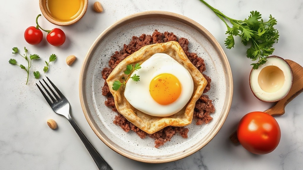 Egg and Beef Pastry