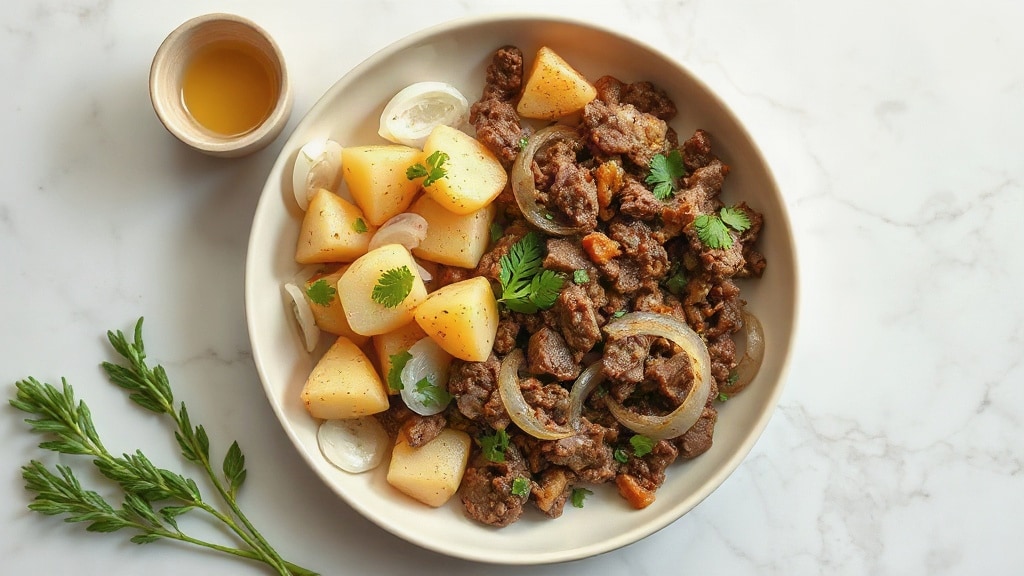 Ground Beef and Potato Skillet