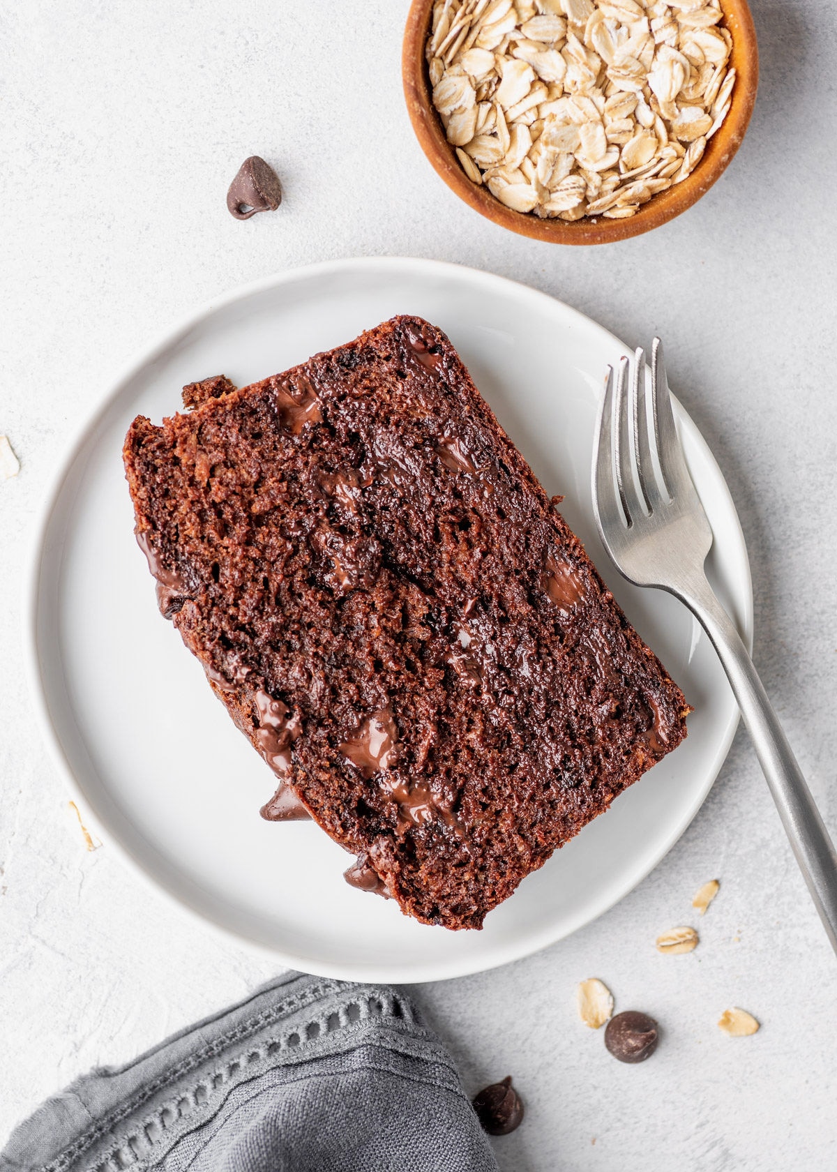 Healthy Chocolate Banana Bread