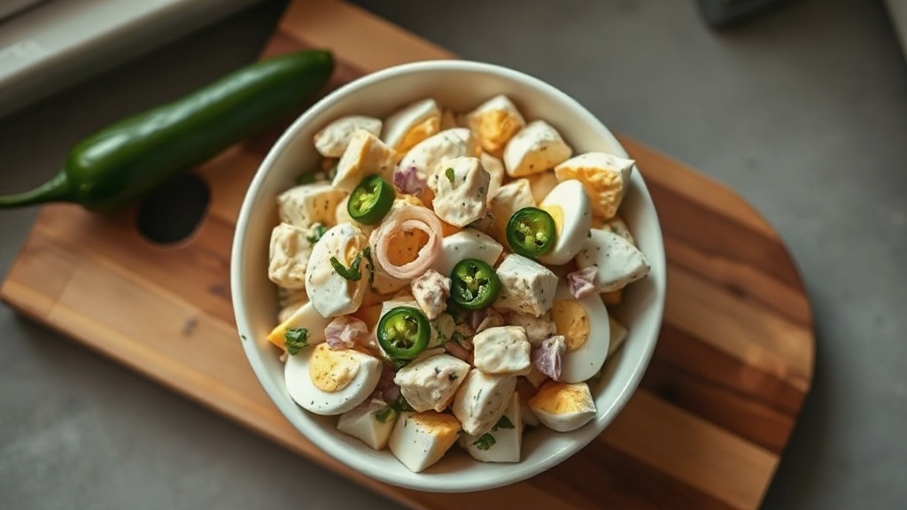 Jalapeño Egg Salad Bowl