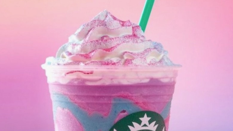 Starbucks unicorn frappuccino