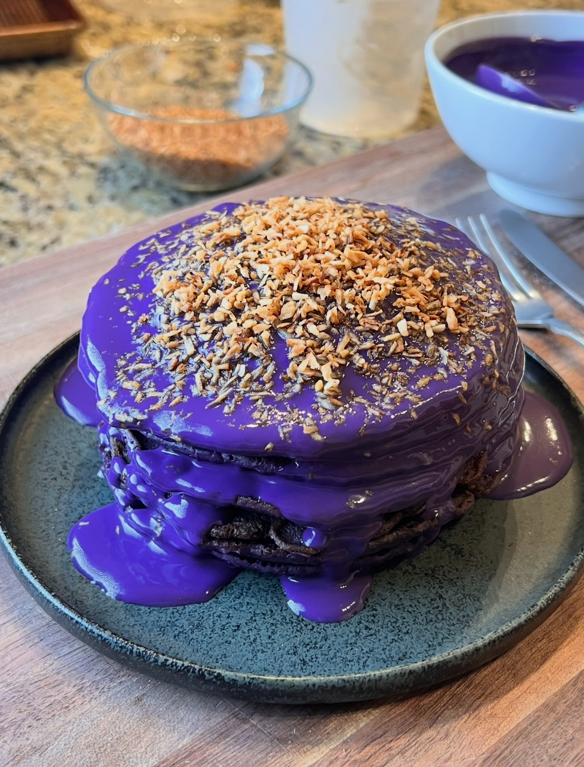 Ube Pancakes Recipe