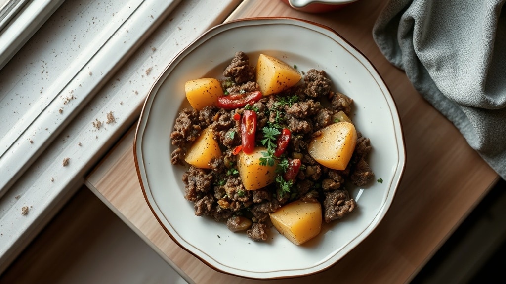 Beef and Potato Skillet