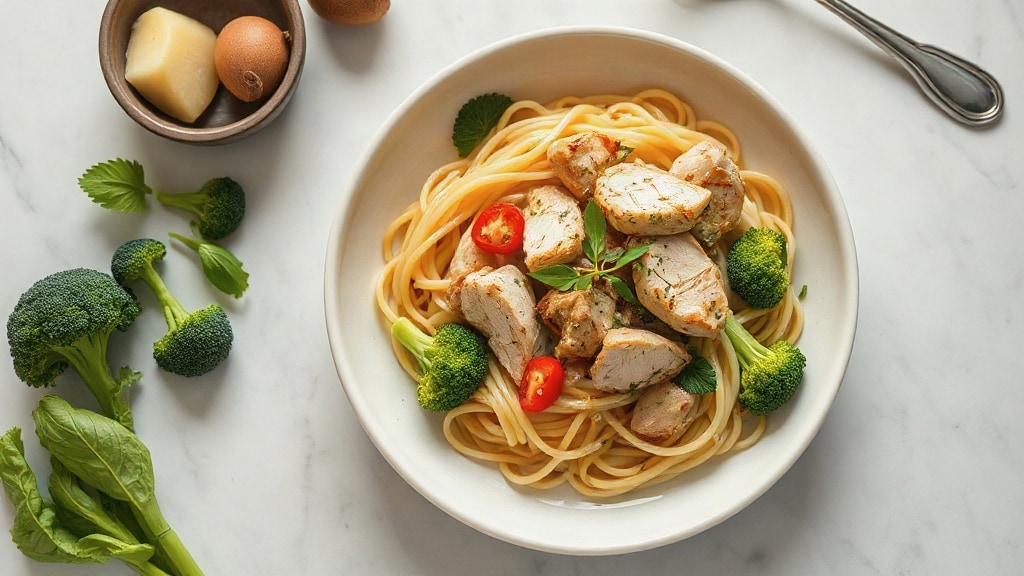 Chicken and Broccoli Pasta