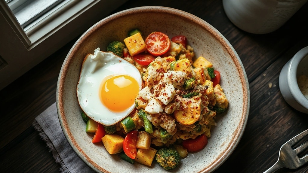 Egg and Vegetable Scramble