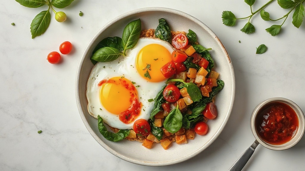 Egg and Veggie Breakfast Bowl