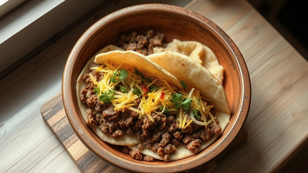 Ground Beef & Cheese Stuffed Pitas